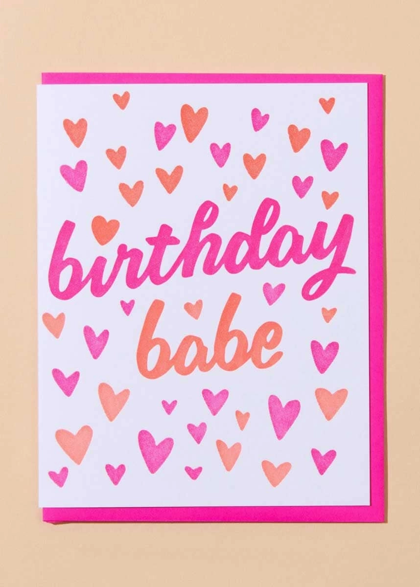 Birthday Babe Card