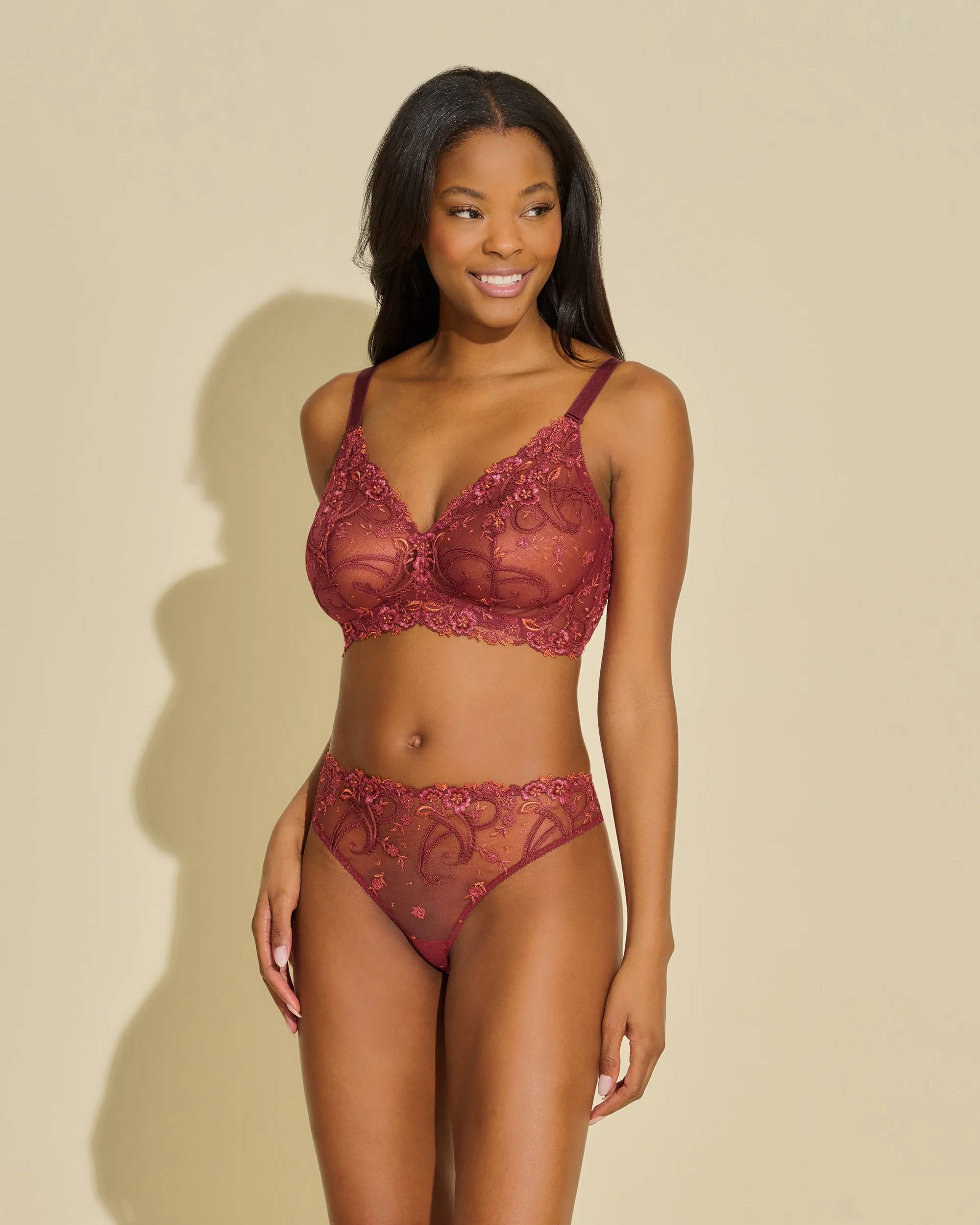 Bralette A Triangolo Curvy E Tall