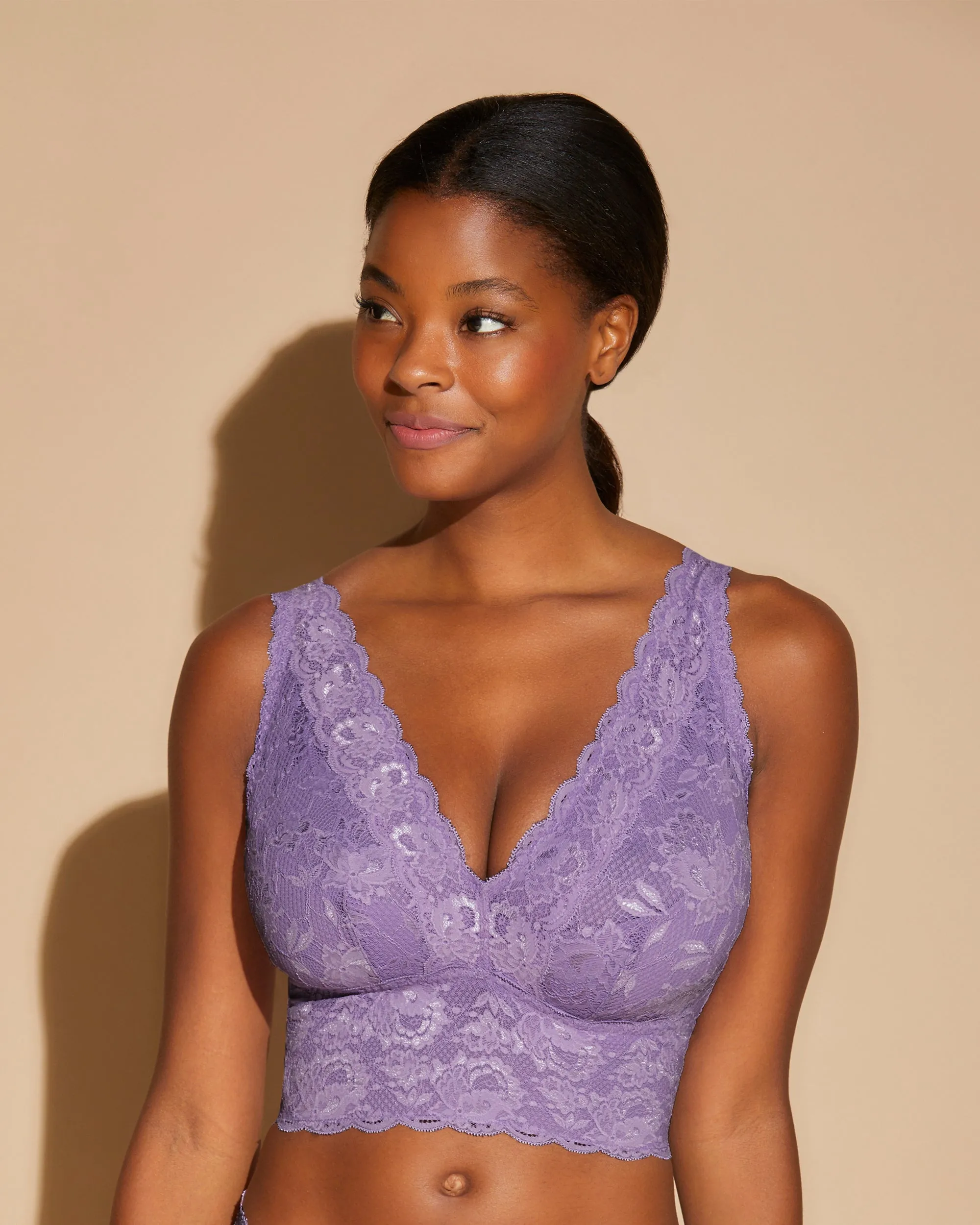 Bralette Curvy Plungie Longline