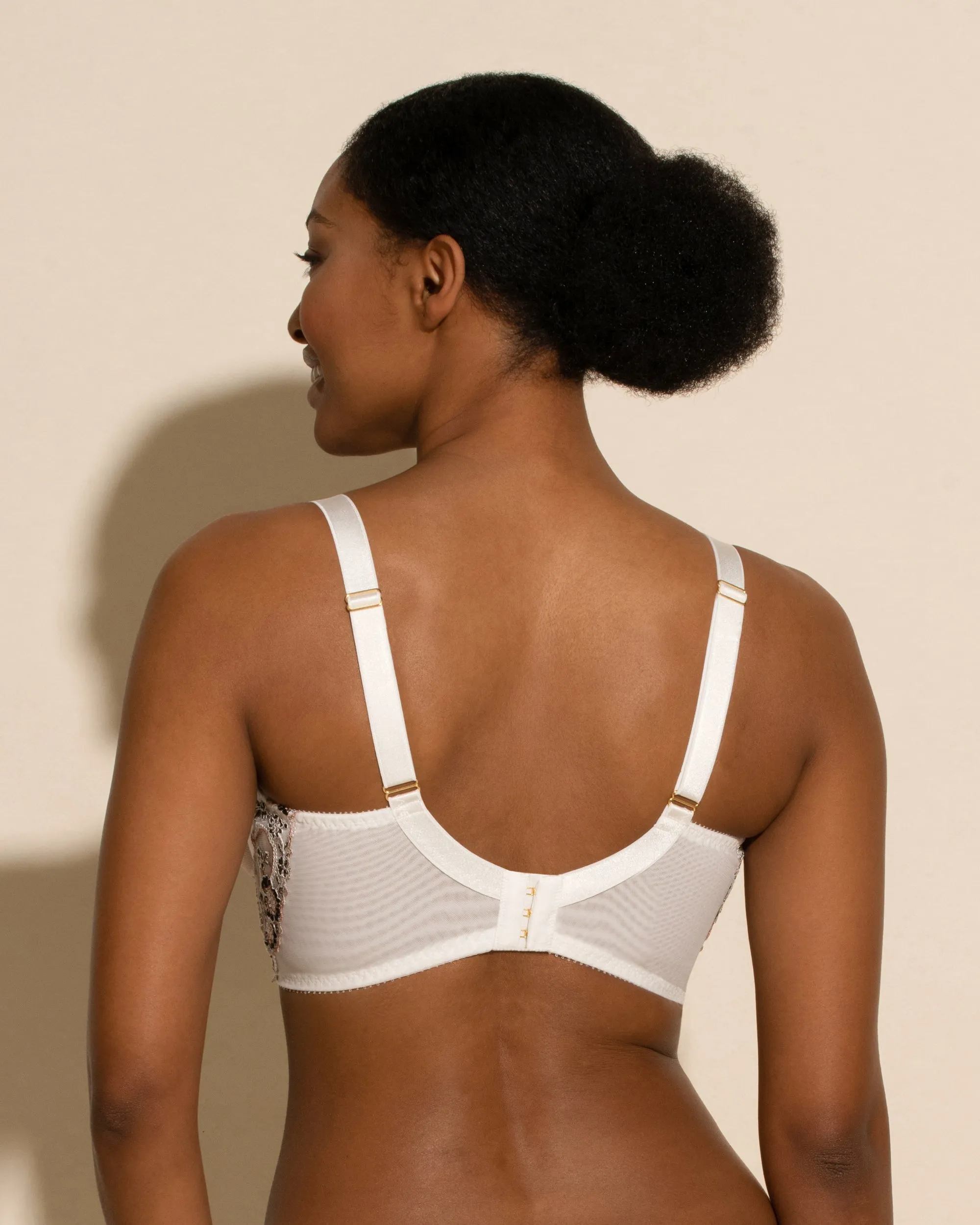 Bralette De Triángulos Altos Curvy
