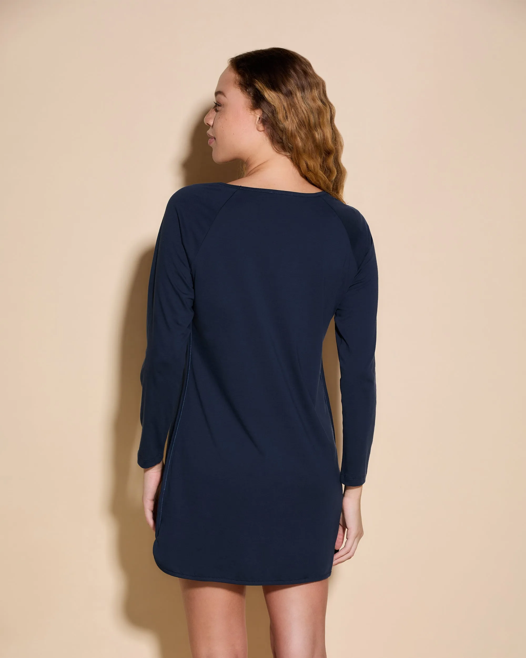 Chemise De Nuit Manches Longues