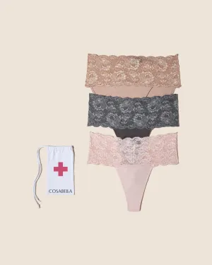 Confezione 3 Slip Emergency