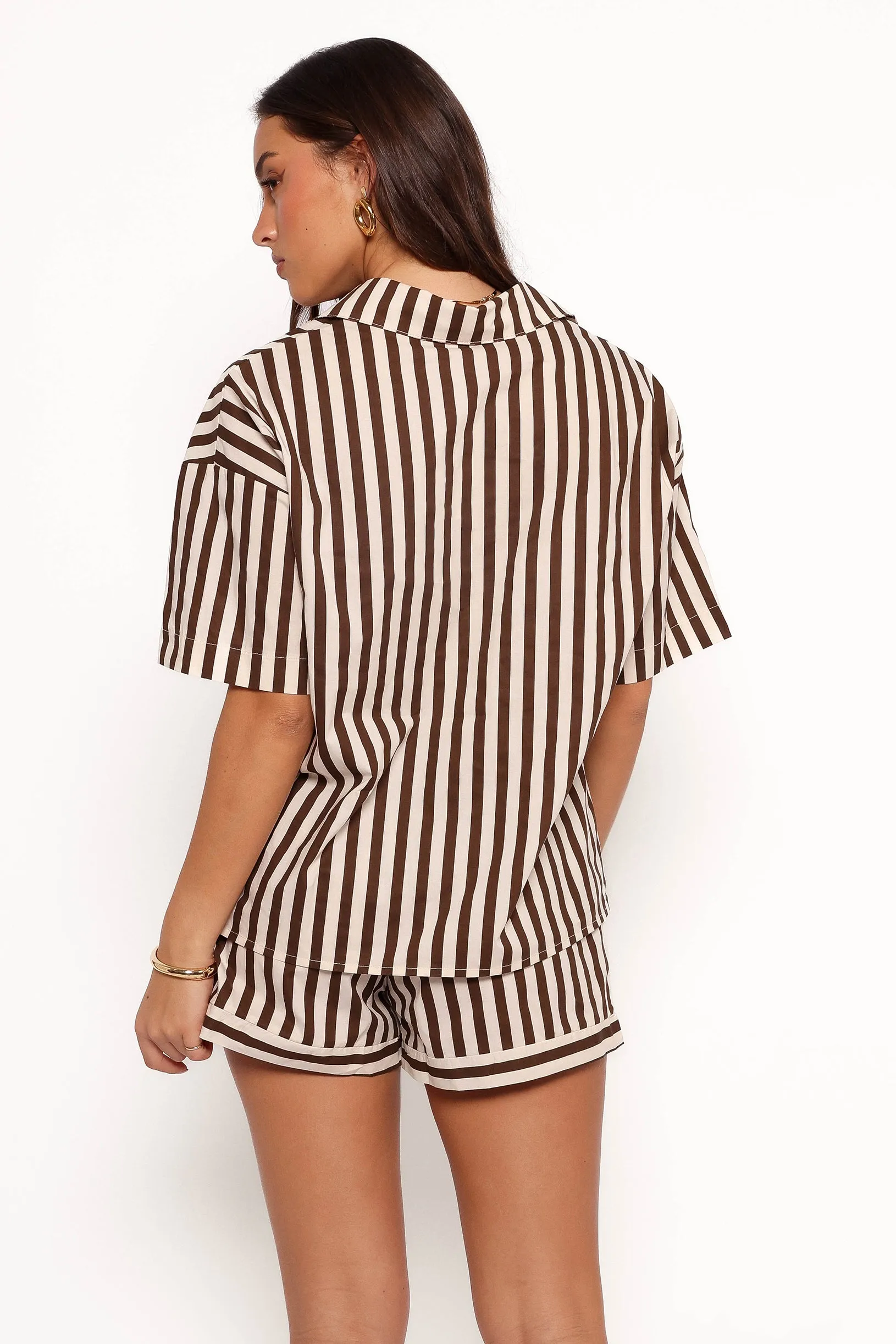 Dermot Set - Chocolate Stripe