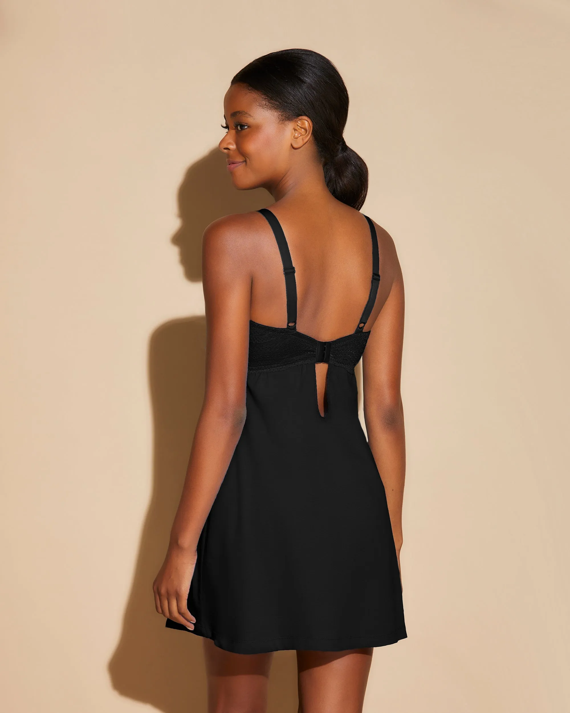 Ensemble Nuisette Et String Curvy