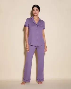 Ensemble Pyjama Haut  À Manches Courtes Et Pantalon
