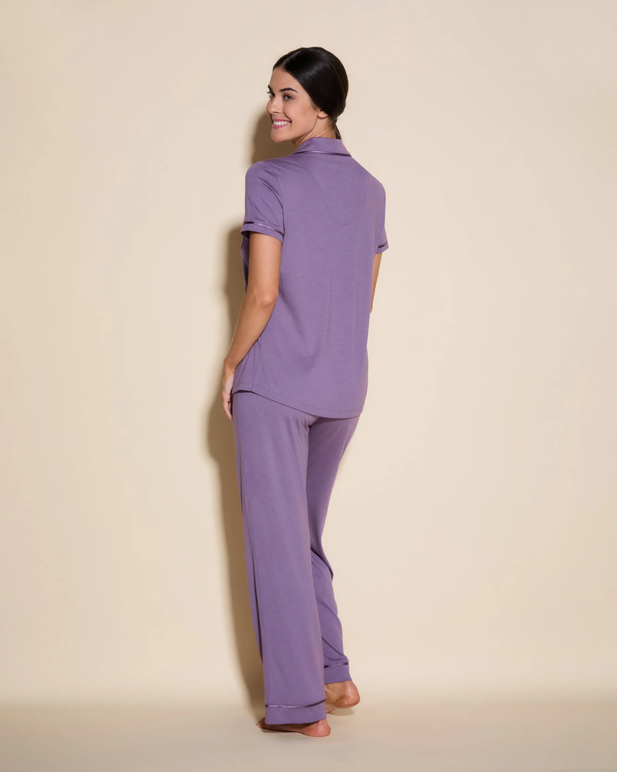 Ensemble Pyjama Haut  À Manches Courtes Et Pantalon