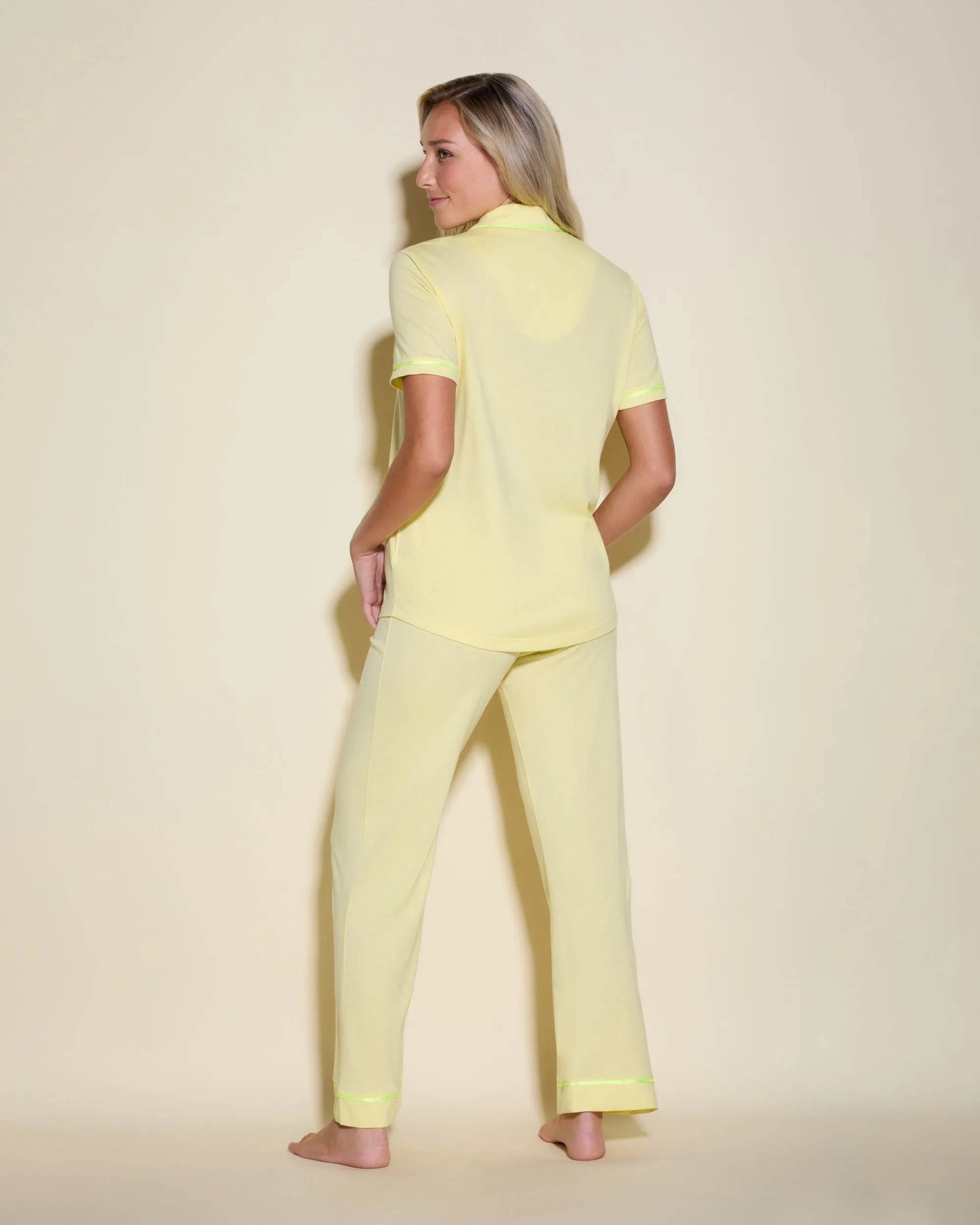 Ensemble Pyjama Haut  À Manches Courtes Et Pantalon