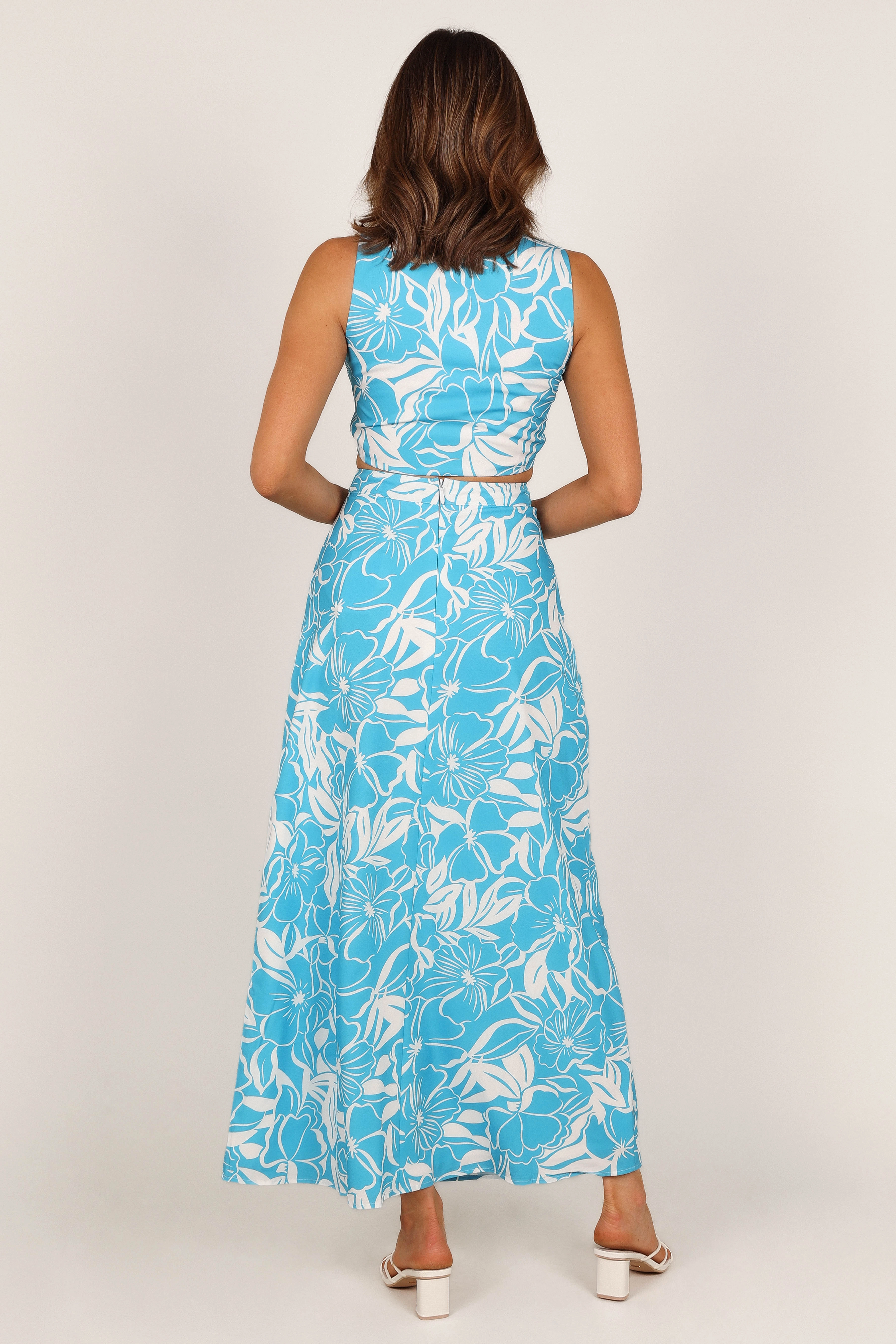 Holly Two Piece Set - Blue