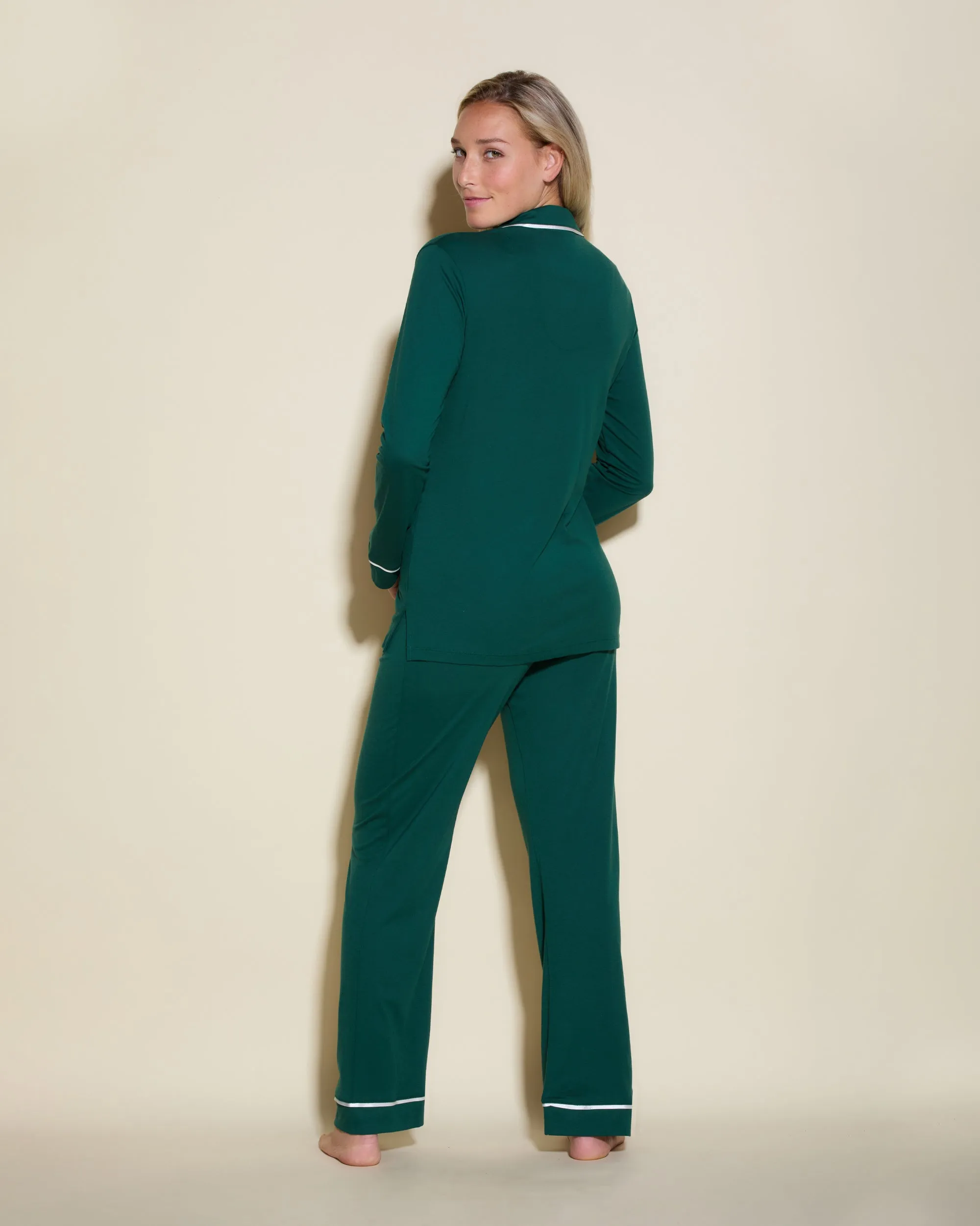 Pigiama Con Top A Maniche Lunghe E Pantaloni