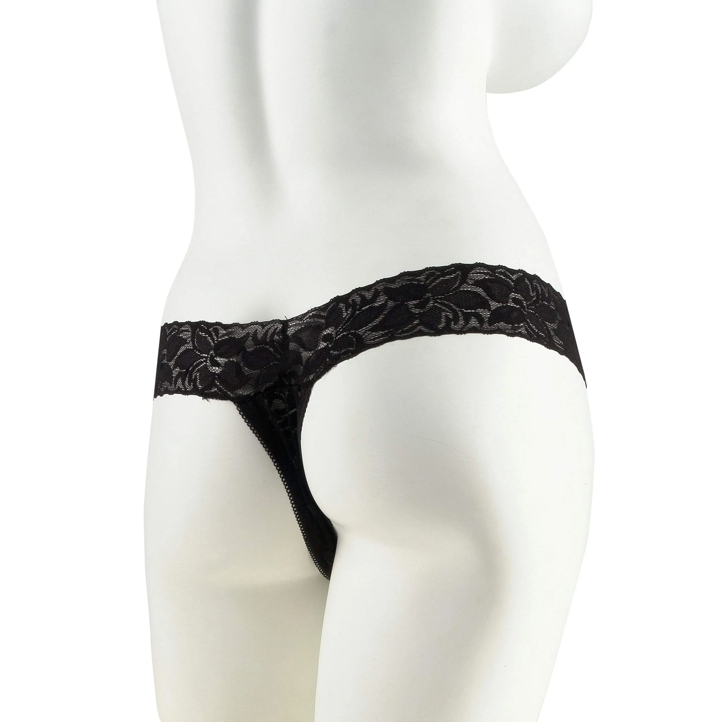 Pipedream - Fetish Fantasy Series Hanky Spank Me Plus Size Vibrating Panties (Black)