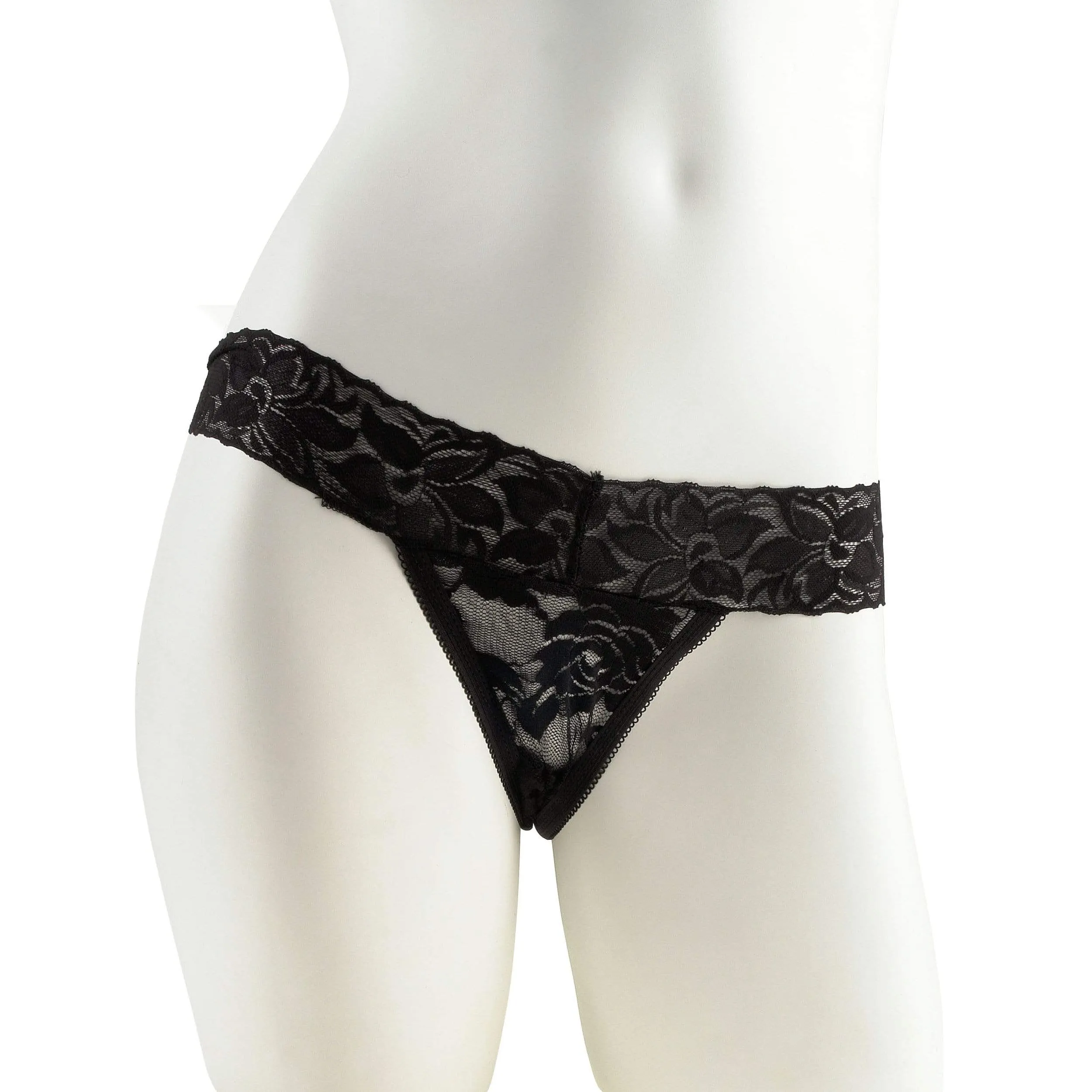 Pipedream - Fetish Fantasy Series Hanky Spank Me Plus Size Vibrating Panties (Black)