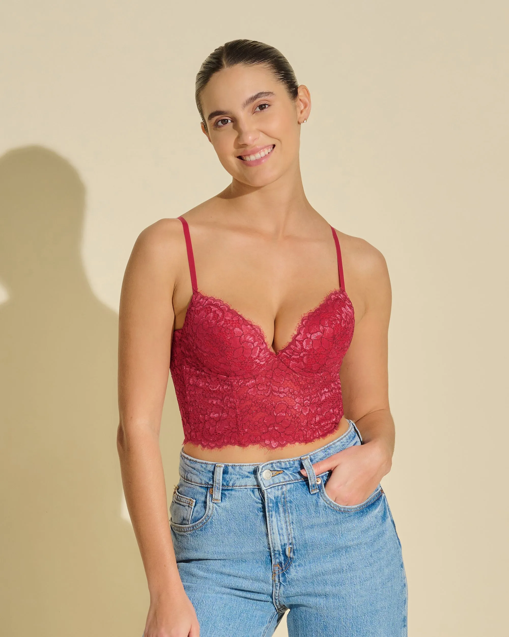 Pushup Bustier Top