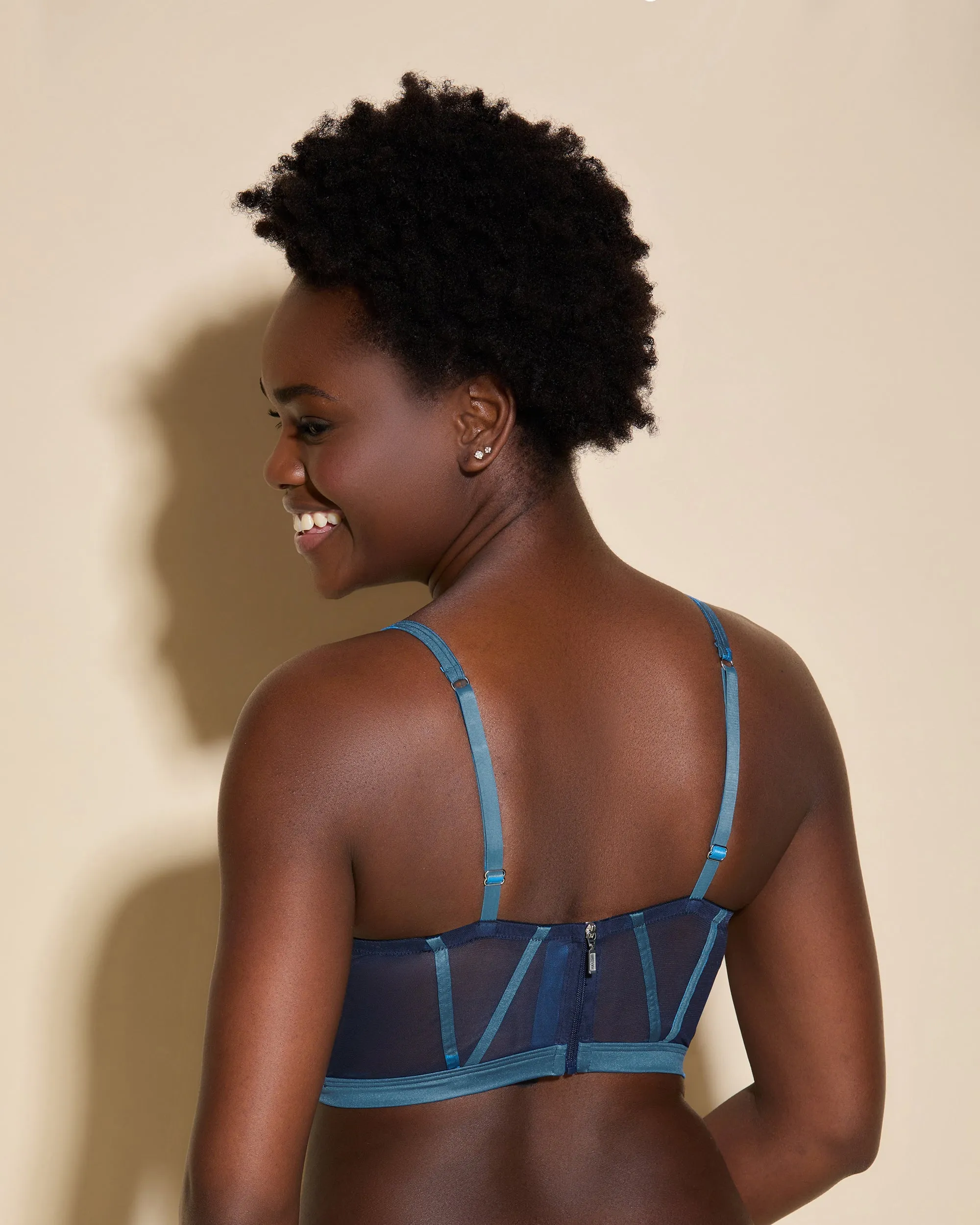 Reggiseno A Balconcino A Corpetto Con Ferretto