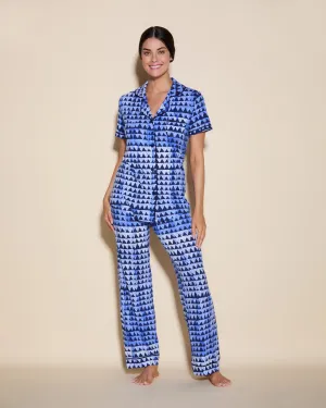 Short Sleeve Top & Pant Pajama Set