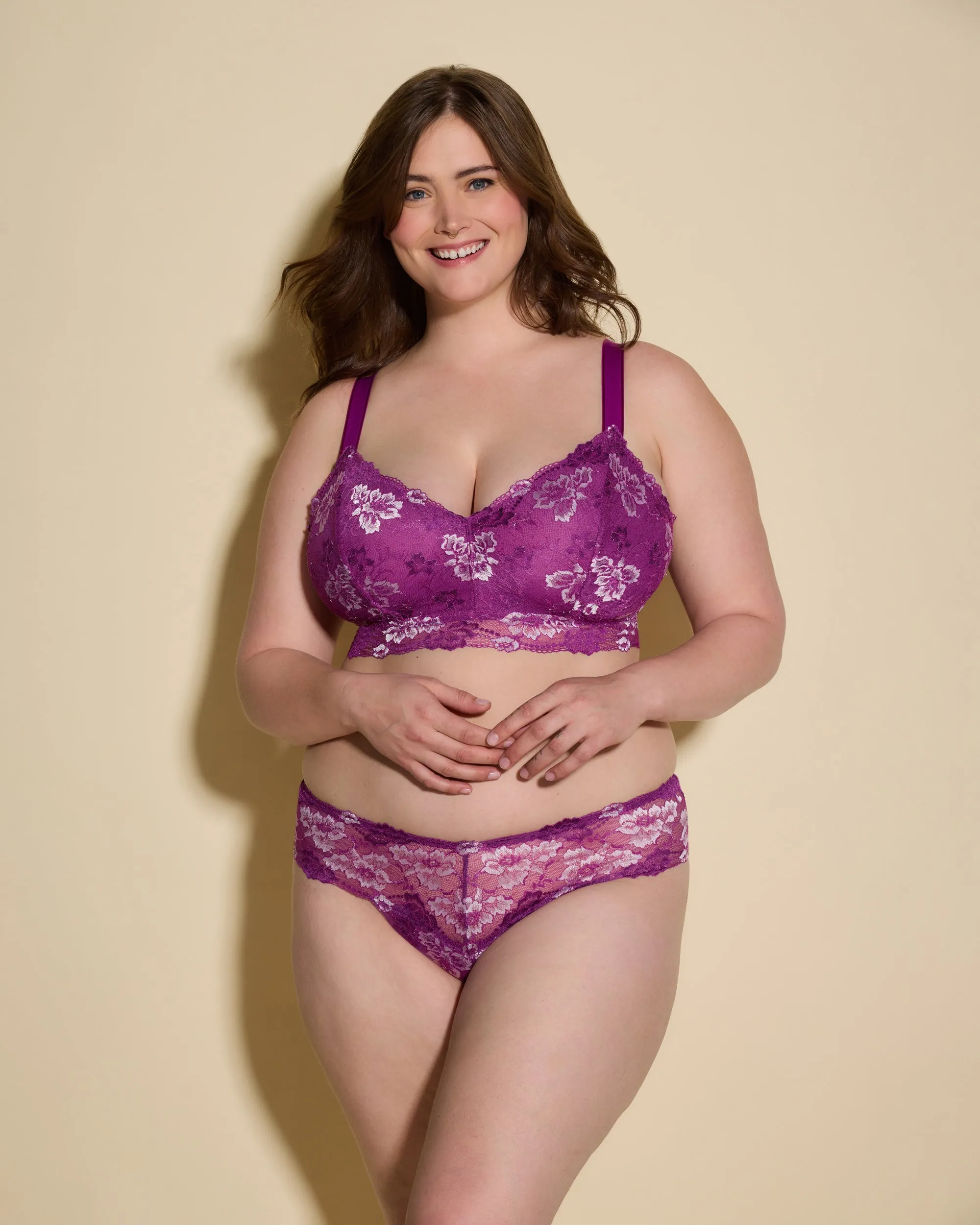 Super Curvy Longline Bralette
