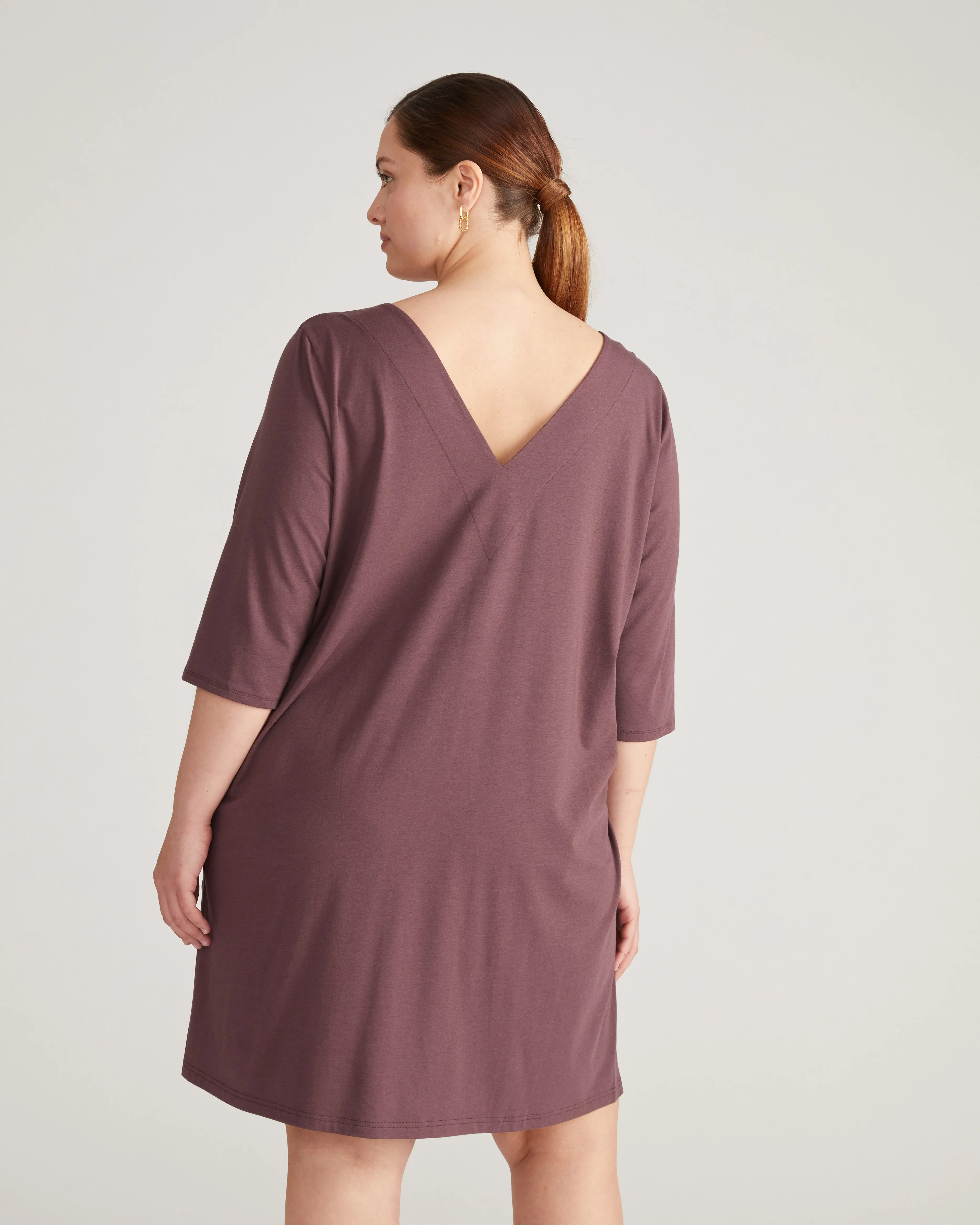 UltimateS Aubrey Sleep Dress - Cassis